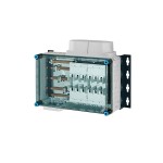 Hensel Mi AS 4142 anschlussfertiger Verteiler 2x3xNH 00 , 125 A, 5polige Sammelschiene 250 A 