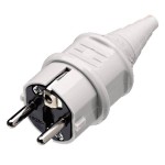 Mennekes 10749 Stecker Schuko 16A 2p+E 230V IP44 GR 