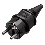 Mennekes 10754 Stecker Schuko 16A 2p+E 230V IP44 SW 