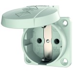 Mennekes 11010 Anbaudose Schuko 16A 2p+E 230V IP54 GR 