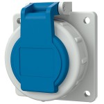 Mennekes 17002 Anbaudose Schuko 16A 2p+E 230V IP68 BL 