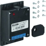 ELCOM 1204313 ELA-402/ERG Türlautspr. Einbau 1+n schwarz für Türsprechanlagen 