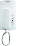 ELCOM 1308100 HAT-402 Aufputz Audio Innenstation mit Hörer weiß für Sprechanlagen 1+n Technik 