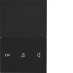 ELCOM REA665Y Innenstation Video Komfort AP 2Draht schwarz glänzend TOUCH für Sprechanlagen 