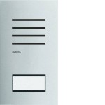 ELCOM REQ001Y Türstation Audio 1/1 2Draht Edelstahl matt ONE für Türsprechanlagen 