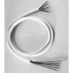 Bachmann 116.272 Herdanschluss-Leitung H05VV-F 5G1,5mm² 3 Meter weiß 