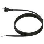 Bachmann 246.186 Konturen-Zuleitung Gummi 5 Meter schwarz 