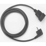 BACHMANN 341.189 Schutzkontakt-Verlängerungskabel, 230VAC, schwarz, 10 m 