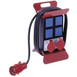 BACHMANN 349.009 Stromverteiler 400V CEE 2m, 1x16A 5p400V 1x32A 5p400V 4Schutzk. 