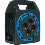 BACHMANN 393.0060 Aufrollkabelbox 4x Schutzkontakt AC230V, 20 m 