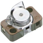 BACHMANN 924.155 Zugschalter Serie 3746, Ausschalter, 1polig, breitseitig 