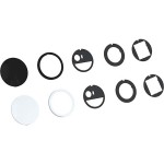 BACHMANN 926.101 PIX Deckelset, schwarz 