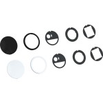 BACHMANN 926.102 PIX Deckelset, weiß 