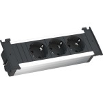 BACHMANN 927.000 KAPSA Small 3x Schutzkontakt, Montagestecker 