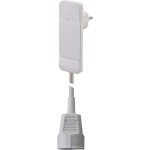 BACHMANN 933.011 SmartPlug Flachstecker 1x Schutzkontakt weiß, 3m 