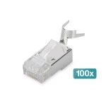 Digitus AK-219604-100 Modularstecker für Rundkabel, CAT 6A, geschirmt - 100 Stk. 