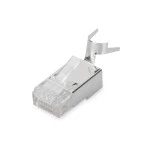 Digitus DN-219604 CAT 6A Modularstecker für Rundkabel, geschirmt, 100 Stk. 
