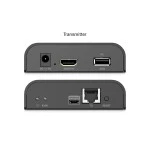 Digitus DS-55355 HDMI KVM IP Extender Set, 4K/60Hz 