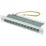 Telegärtner 100007002 Mini PatchPanel Cat.6A MPP12-HS K 