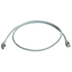 Telegärtner 100008268 Patchkabel S/FTP 6A grau 1,5 Meter 