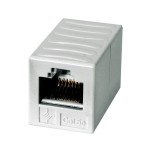 Telegärtner 100023228 AMJ-Kupplung K Cat.5e iso RJ45 (f-f) alpinweiß 