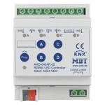 MDT AKD-0424R.02 KNX LED Controller 4-Kanal 4/8 A, RGBW, 4TE REG 