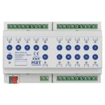 MDT AKS-1616.03 KNX Schaltaktor 16-fach, 8TE REG, 16 A, 230 V AC, C-Last, Standard, 140 µF 