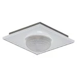 MDT SCN-G360D3.03 KNX Glaspräsenzmelder 360° mit 3 Sensoren und Temperatursensor, Weiß 