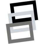 MDT VCB-07SI.04 Rahmen Edelstahl-Look gebürstet, 17,7 cm / 7 Zoll 