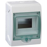 Schneider Electric 13442 Kaedra Mini-Kleinverteiler, 6 TE, IP65 