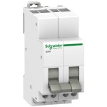Schneider Electric A9E18074 Gruppenschalter iSSW, 2 Wechsler, 20A, 250V AC, 3 Positionen 