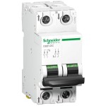 Schneider Electric A9N61533 Leitungsschutzschalter C60H-DC, 2P, 25A, C-Charakteristik, 