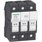 Schneider Electric DF103 Sicherungshalter TeSys 3p 32A , Sicherungsgröße 10x38mm VPE=4 