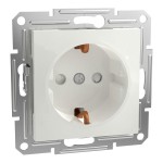 Schneider Electric Steckdose 16A mit erhöhtem Berührungsschutz UP, weiß, Asfora, EPH2970221D 