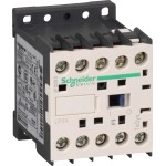 Schneider Electric LP4K0610BW3 Leistungsschütz LP4K 3p, +1S, 2.2 kW, 6 A, 400 V AC3, Spule 24 V DC 