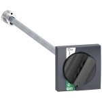 Schneider Electric LV428941 Vorderseitiger Drehgriff INS 40-160, schwarzer Griff 