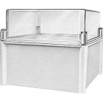 Schneider Electric NSYPLS3654G Polyestergehäuse PLS Wandmontage 360x540x180mm IP66, transparente PC-Abdeckung 