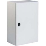 Schneider Electric NSYS3D4315P PanelSeT S3D Volltür mit Montageplatte H400xB300xT150 IP66 IK10 RAL7035. 