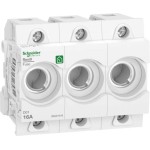 Schneider Electric R9J01316 Neozed Sicherungssockel D01, 3P, 16A, 400V, DIN-Schiene 