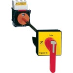 Schneider Electric VCCF5 Not-Aus/Hauptschalter, Zwischenbau, 3p, 690V, 125A, Griff rot abschließbar 