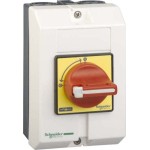 Schneider Electric VCFXGE1 Leergeh. f. VARIO VN12, VN20, V02-V2+max. 2 Zus.mod., Frontsch., gelb, IP65 