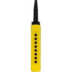 Schneider Electric XACA08 Leergehäuse für Hängetaster XAC-A, 8 vertikale Bohrungen 