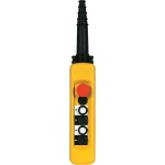 Schneider Electric XACA4713 Hängetaster XAC-A, 4 Drucktaster 1 Not-Halt/Not-Aus-Taster 