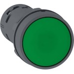 Schneider Electric XB7NA31 Drucktaster, Harmony XB7, Monoblock, Kunststoff, Ø22mm, grün, 1S, Schraubklemme VPE=10 