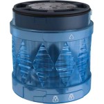 Schneider Electric XVUC26 Leuchtelement, Harmony XVU, modular, 60mm, LED, blau, Dauerlicht, IP65, 24V ACDC 