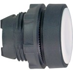 Schneider Electric ZB5AA1 Drucktaster, Frontelement, Harmony XB5, Kunststoff, 22mm, weiß, unbeschriftet, tastend 