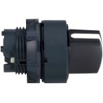 Schneider Electric ZB5AD5 Wahlschalter, Knebelschalter, Frontelement, Harmony XB5, Kunststoff, 22mm, schwarz, 3 Stellungen, Mitte rastend 