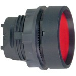 Schneider Electric ZB5AH04 Drucktaster, Frontelement, Harmony XB5, Kunststoff, 22mm, rot, unbeschriftet, rastend 