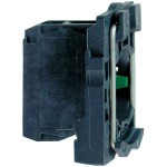 Schneider Electric ZB5AZ105 Hilfsschalterblock mit Befestigungsflansch, Harmony XB5, Knuststoff, 22mm, 30mm, 1S+1Ö, Schraubklemme 