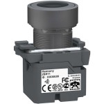 Schneider Electric ZB5RTA2 Funkdrucktaster, Harmony XB5R, Kunststoff, 22mm, schwarz, unbeschriftet, tastend, batterielos, kabellos 